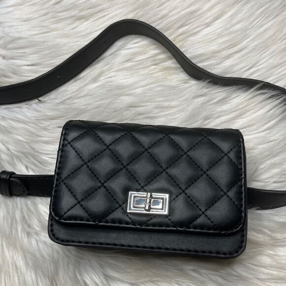 Forever 21 Quilted Belt bag Black - Picture 4 of 8